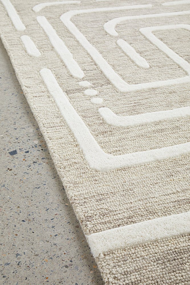 Summit Maze LinenSUM - MAZE - 225X155Rugtastic