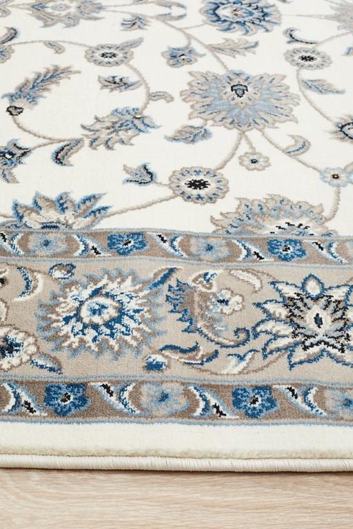 Sydney 1 White Beige Persian RugSYD - 1 - WBEI - 150X80Rugtastic