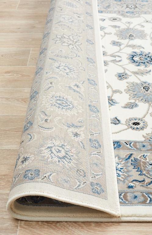 Sydney 1 White Beige Persian RugSYD - 1 - WBEI - 150X80Rugtastic