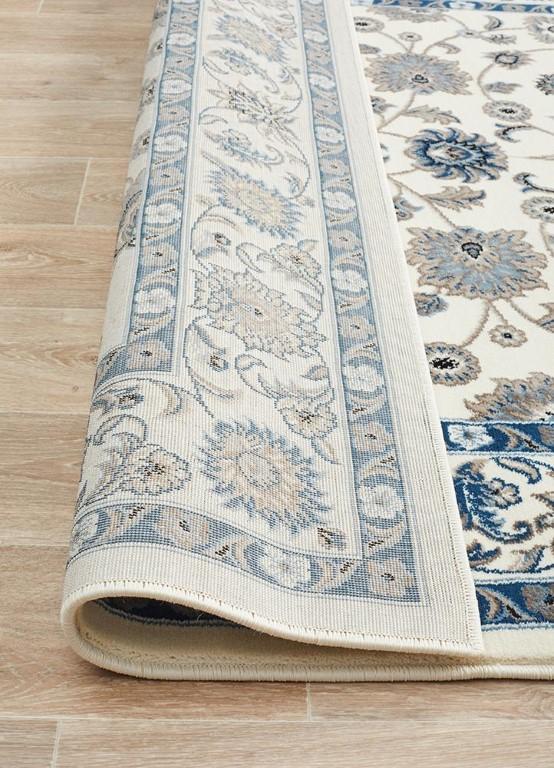 Sydney 1 White White Persian RugSYD - 1 - WHWH - 150X80Rugtastic