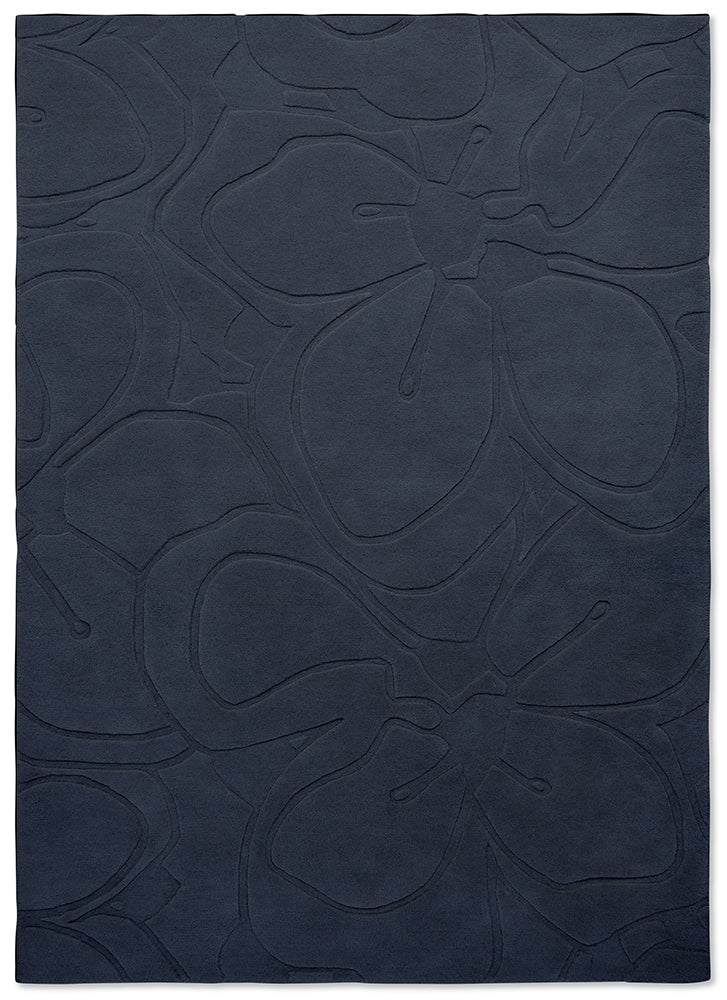 Ted Baker Romantic Magnolia Dark Blue 162708BC - TED - 162708 - 200X140Rugtastic