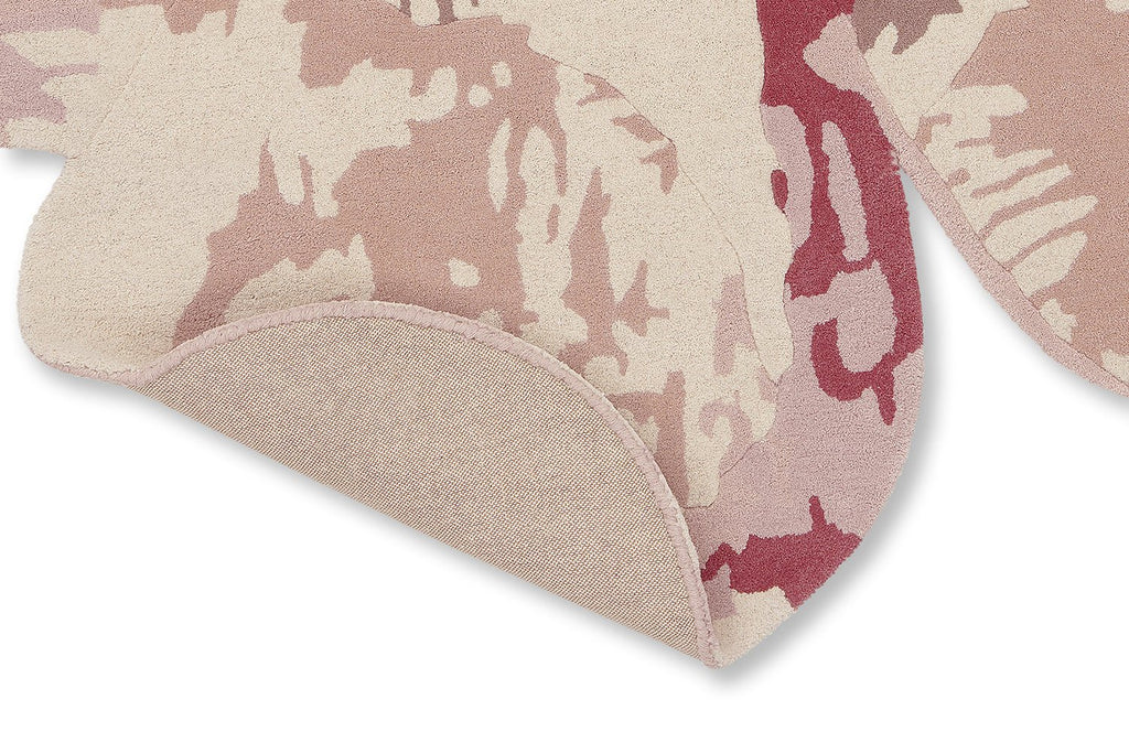 Ted Baker Shaped Magnolia Light Pink Round 162302BC - TED - 162302 - 150X150Rugtastic