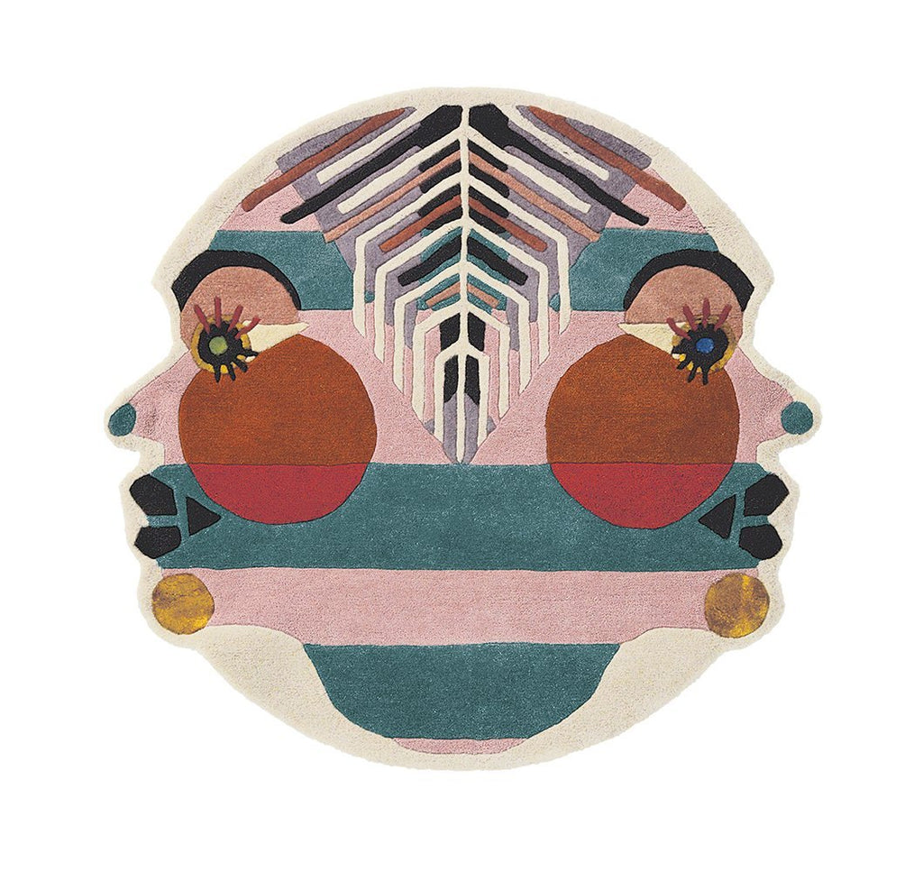 Ted Baker Zodiac Gemini Rug Round 161305BC - TED - 161305 - 100X100Rugtastic
