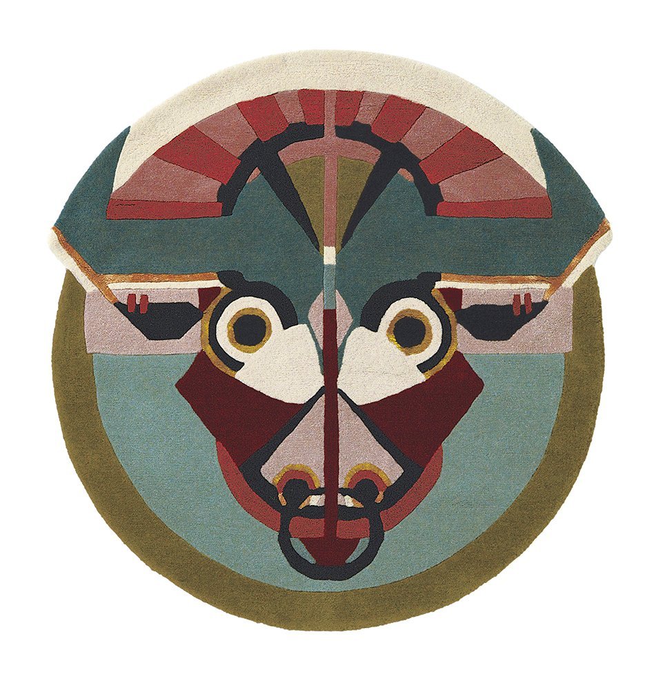 Ted Baker Zodiac Taurus Rug Round 161105BC - TED - 161205 - 100X100Rugtastic