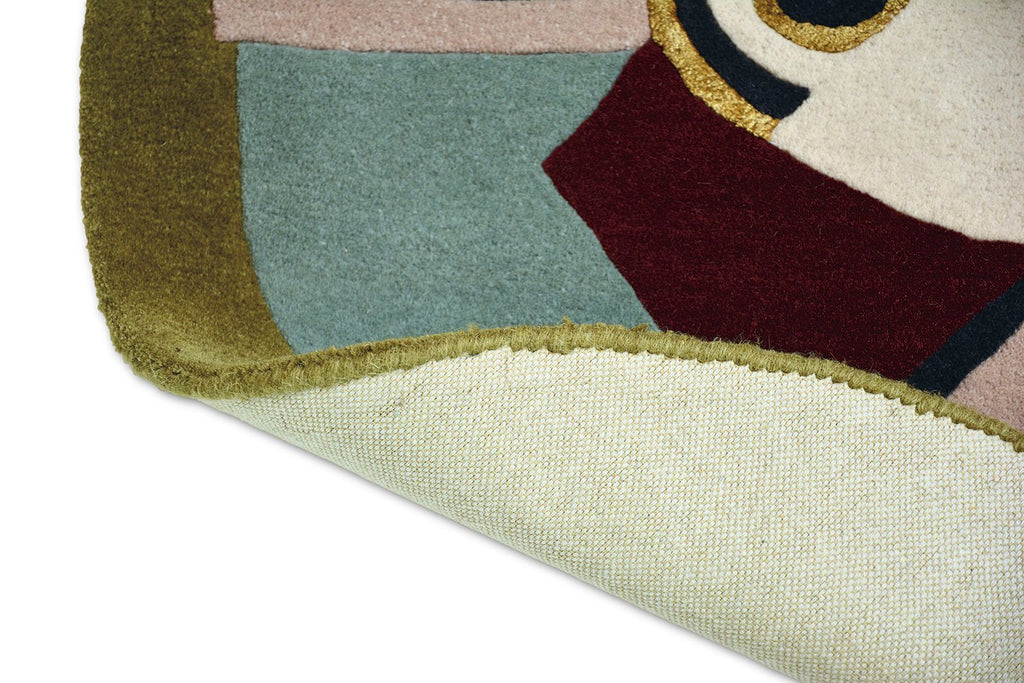 Ted Baker Zodiac Taurus Rug Round 161105BC - TED - 161205 - 100X100Rugtastic