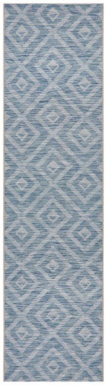 Terrace Cain Rug Blue 5504TER - 5504 - BLU - 230X160Rugtastic