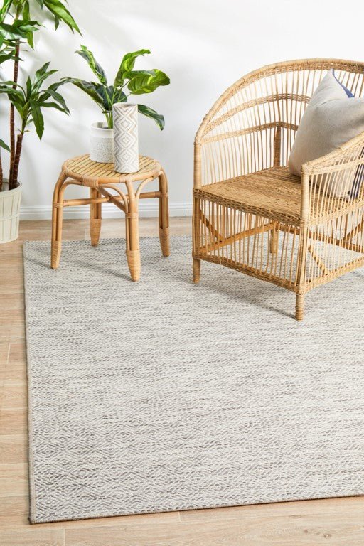 Terrace Clara Diamond Rug Natural 5500TER - 5500 - NAT - 230X160Rugtastic