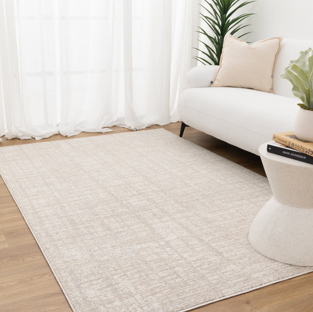 Tuscany Distressed Lines Grey Beige Rug - TOS4TOSC1604Rugtastic
