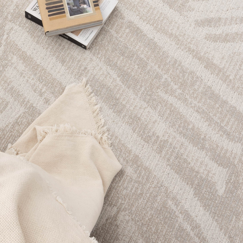 Tuscany Geo Lines Beige Cream Rug - TOS1TOSC1601Rugtastic