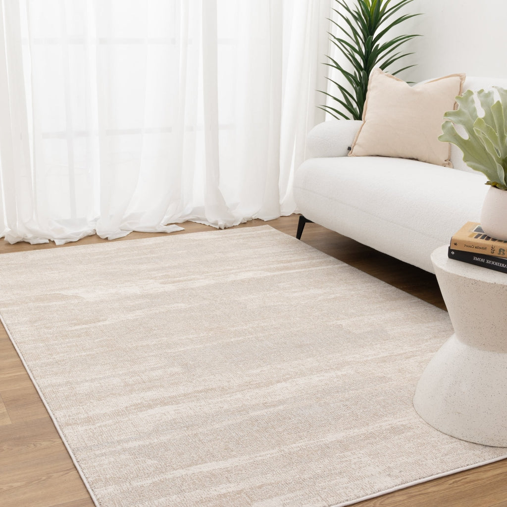 Tuscany Watercolour Beige Cream Rug - TOS2TOSC1602Rugtastic