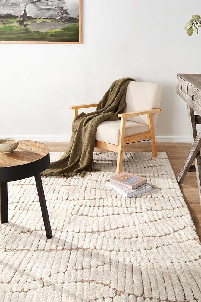 Villa Fossil Cream RugVLA - FOSSIL - 230X160Rugtastic