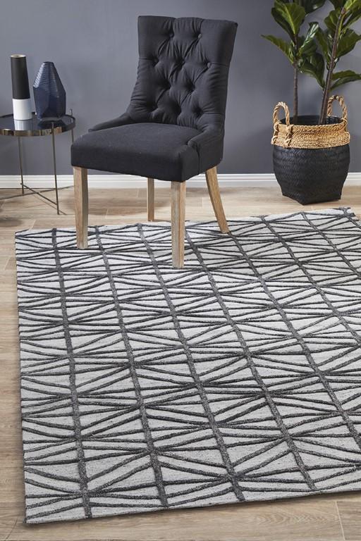 Visions 5053 Pewter Grey Modern RugVIS - 5053 - PEW - 225X155Rugtastic