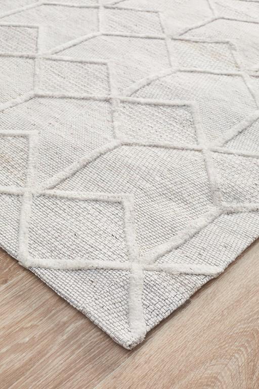 Visions 5055 Grey Brush Modern RugVIS - 5055 - GRY - 225X155Rugtastic