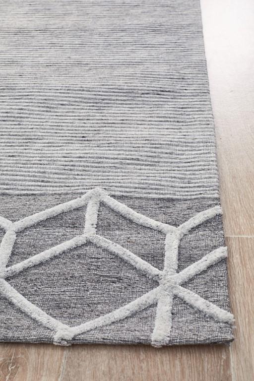 Visions 5057 Grey Pulse Modern RugVIS - 5057 - GRY - 225X155Rugtastic
