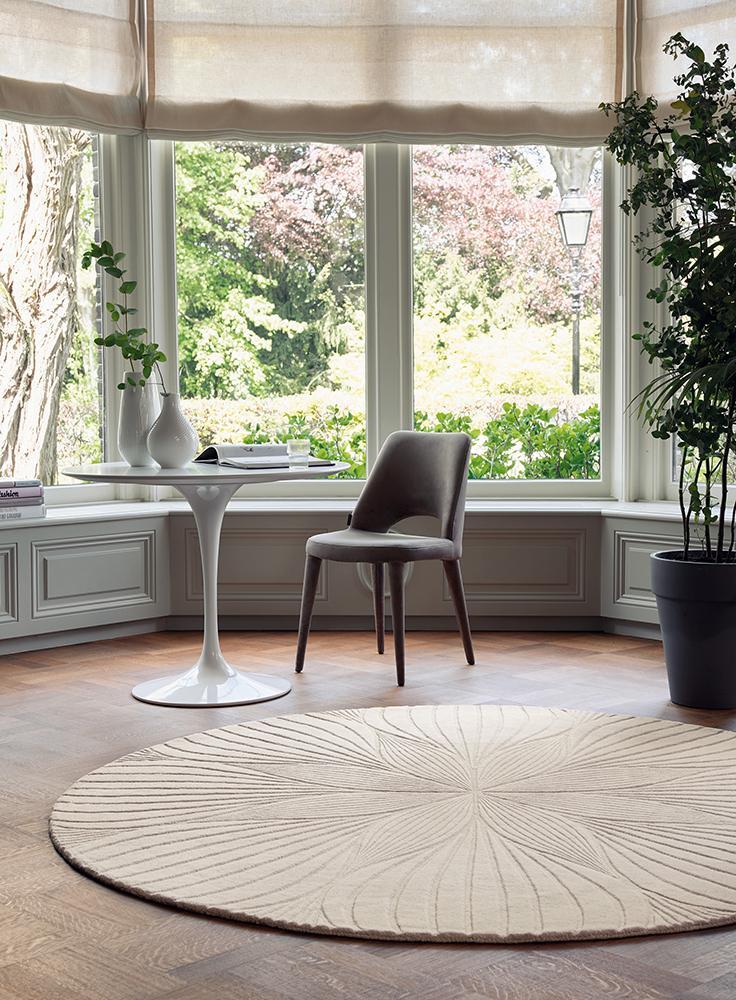 Wedgwood Folia Round Stone 38301BC - WED - 38301 - 150X150Rugtastic