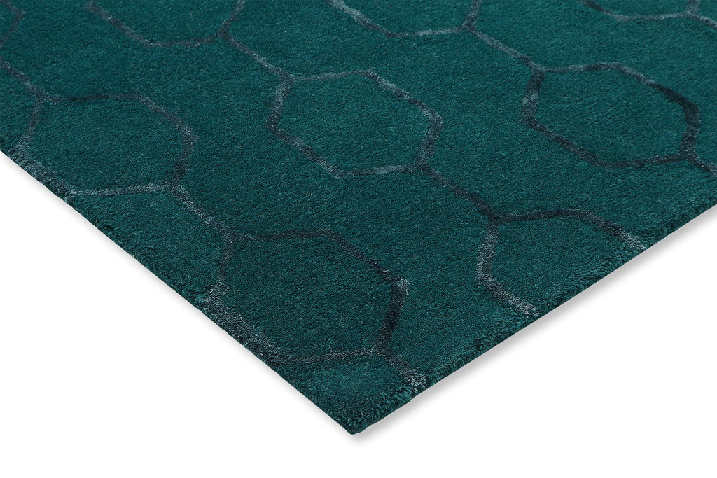 Wedgwood Gio Teal 039107BC - WED - 039107 - 180X120Rugtastic
