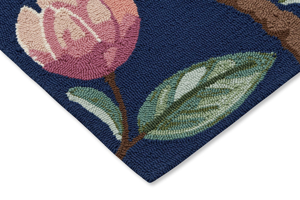 Wedgwood Midnight Garden Navy Indoor Outdoor 438805BC - WED - 438805 - 200X140Rugtastic