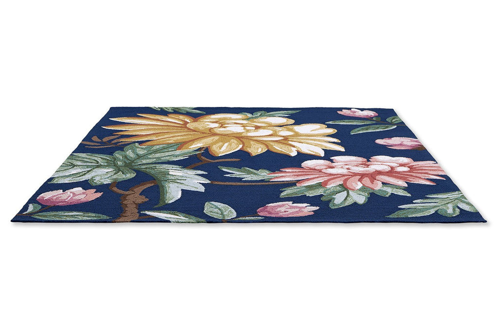 Wedgwood Midnight Garden Navy Indoor Outdoor 438805BC - WED - 438805 - 200X140Rugtastic