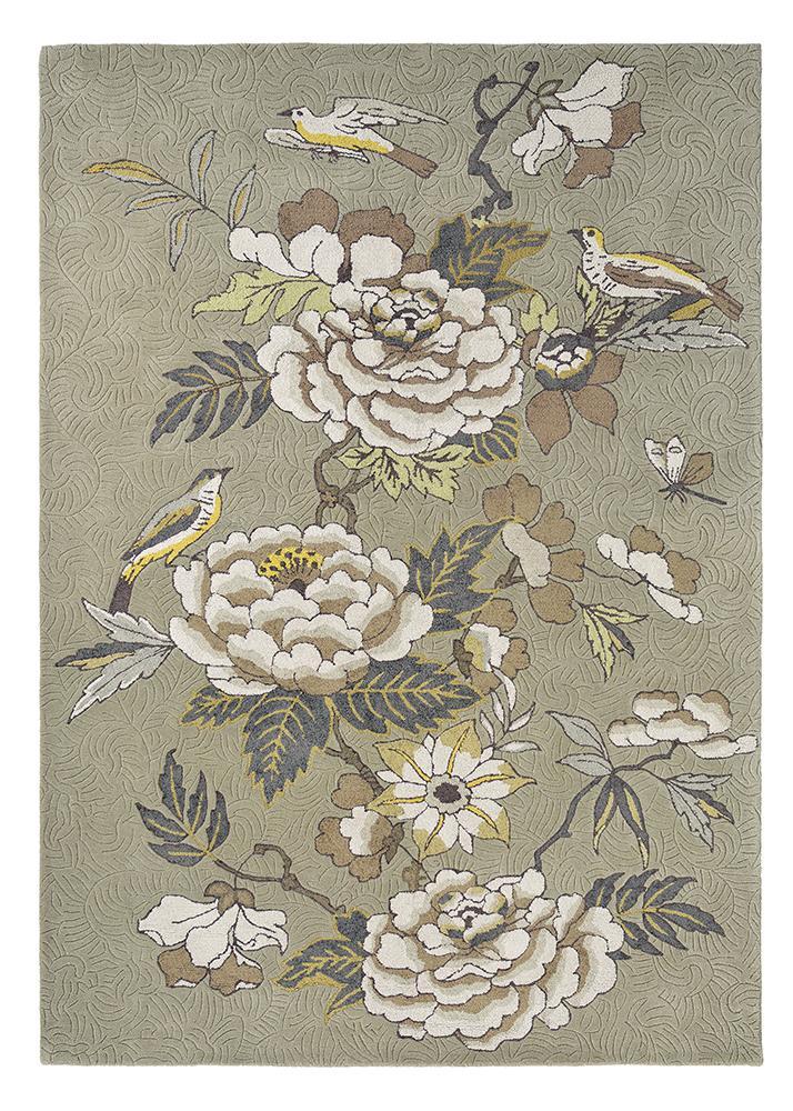 Wedgwood Paeonia Taupe 37904BC - WED - 37904 - 180X120Rugtastic