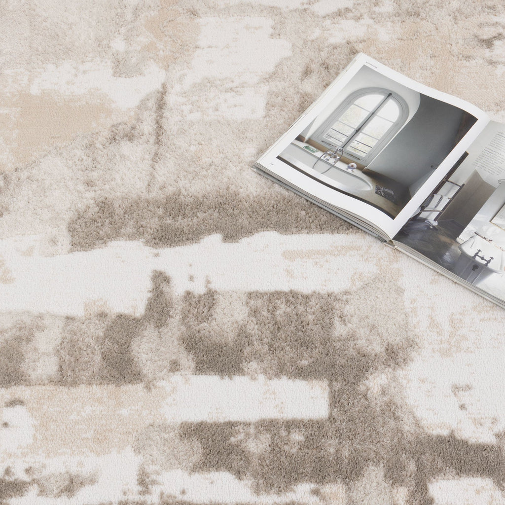 Wendall Abstract Wash Beige Rug - W008WELL160W008Rugtastic
