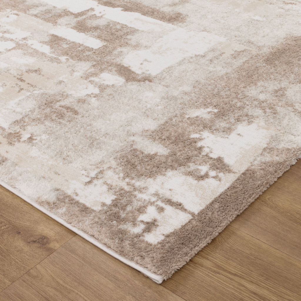 Wendall Abstract Wash Brown Rug - W007WELL160W007Rugtastic
