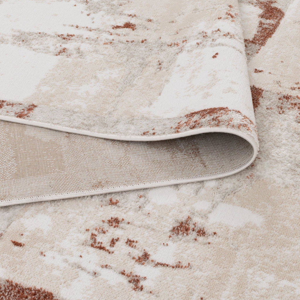 Wendall Abstract Wash Rust Rug - W010WELL160W010Rugtastic