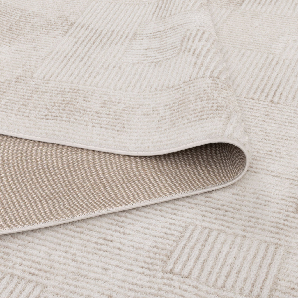 Wendall Distressed Shapes Beige Rug - W006WELL160W006Rugtastic