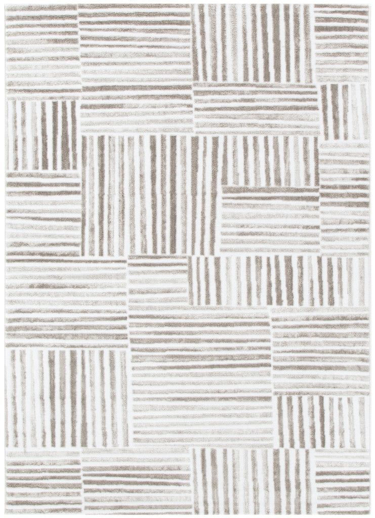 Wendall Geometric Lines Beige Rug - W003WELL160W003Rugtastic