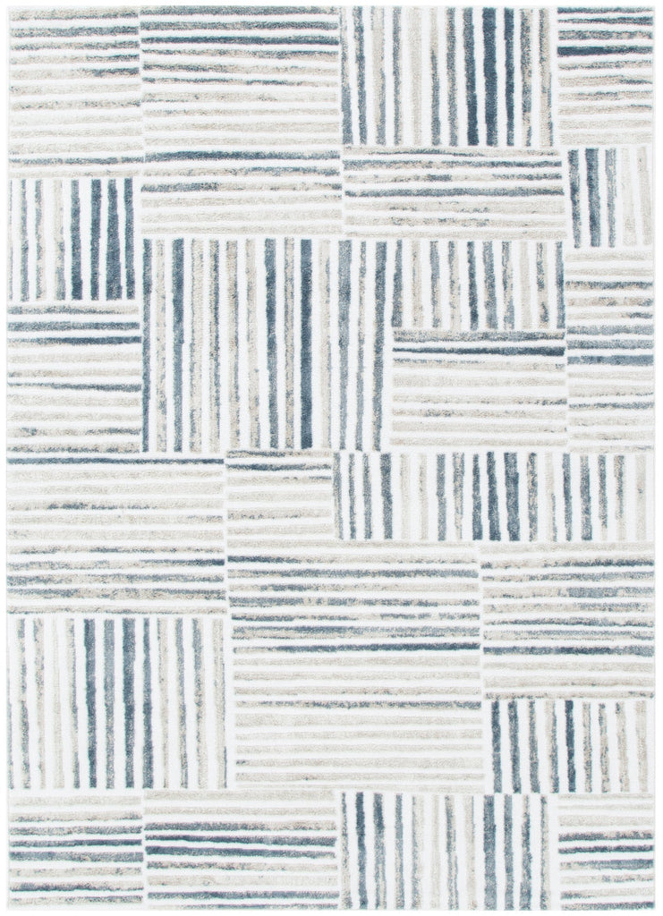 Wendall Geometric Lines Blue Rug - W002WELL160W002Rugtastic