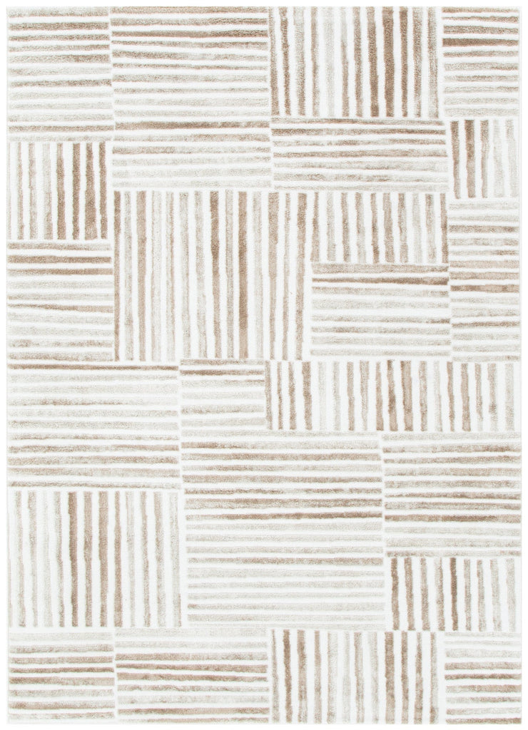 Wendall Geometric Lines Brown Rug - W001WELL160W001Rugtastic
