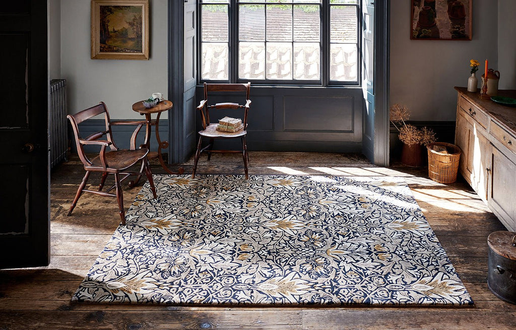 William Morris Snakeshead Indigo 127208BC - MOR - 127208 - 200X140Rugtastic