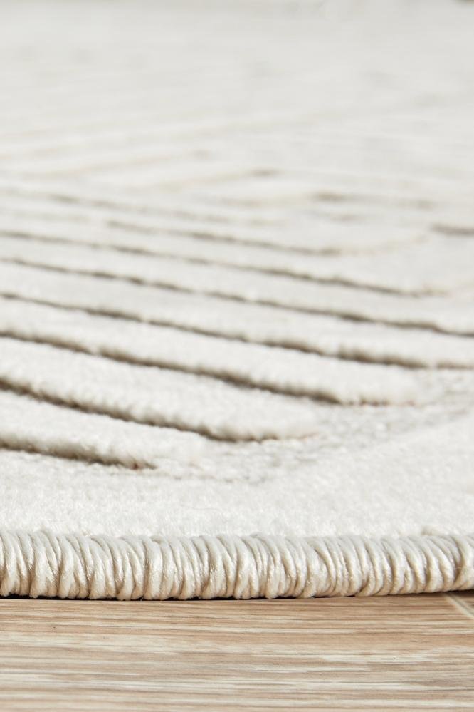 York Cindy Natural White RugYRK - CIND - WHT - 230X160Rugtastic