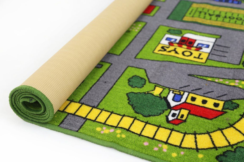 Zoe Fun City Road Kids RugFUNCRugtastic