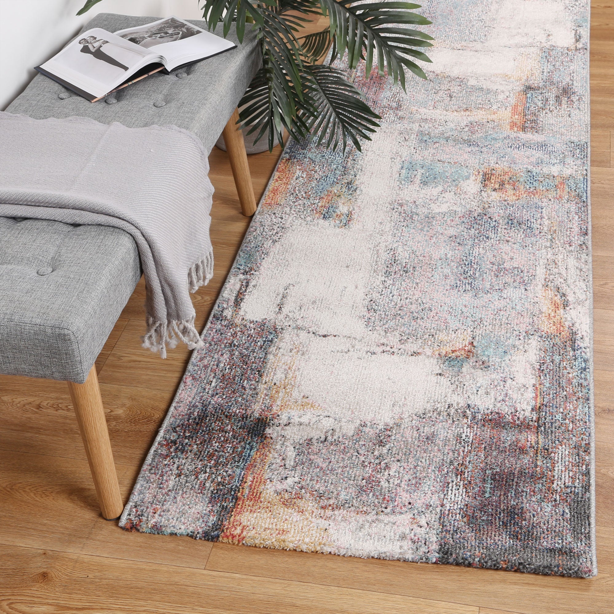 Saliba Aveza Abstract Grey Rug Buy Rugs Online Melbourne, Australia