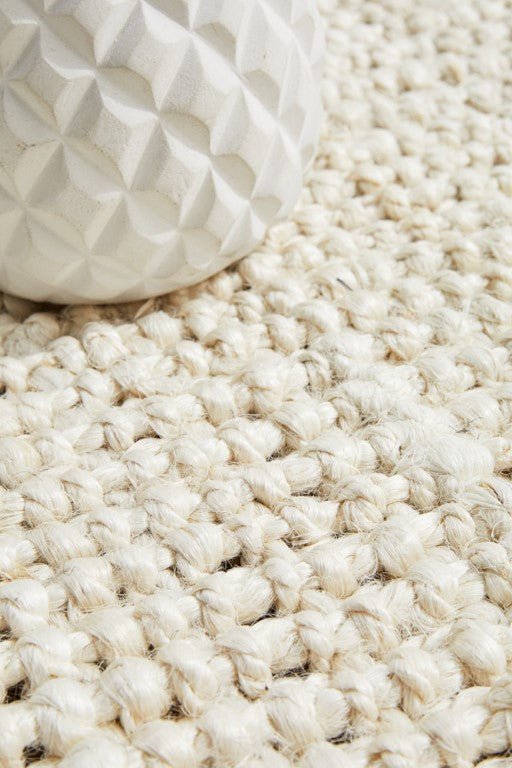 Atrium Barker Bleach Jute RugATR-BKR-BCH-220X150Rugtastic