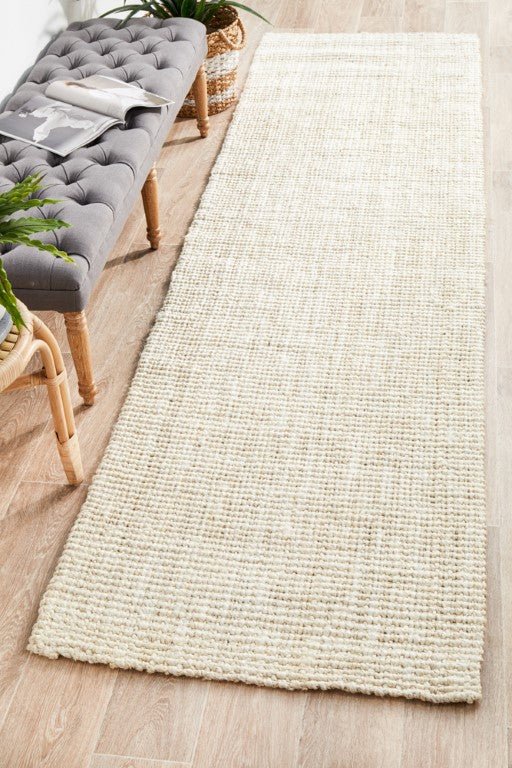 Atrium Barker Bleach Jute RugATR-BKR-BCH-220X150Rugtastic
