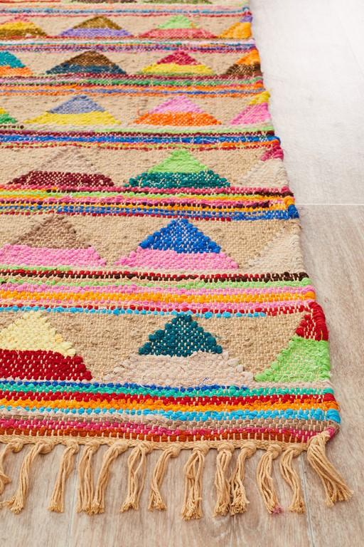 Atrium Bunting Multi Natural Jute RugATR-BUN-MULT-220X150Rugtastic
