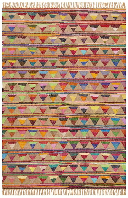 Atrium Bunting Multi Natural Jute RugATR-BUN-MULT-220X150Rugtastic