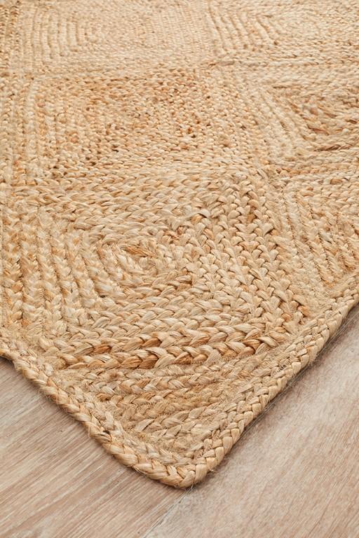 Atrium Hatch Natural Jute RugATR-HAT-NAT-220X150Rugtastic