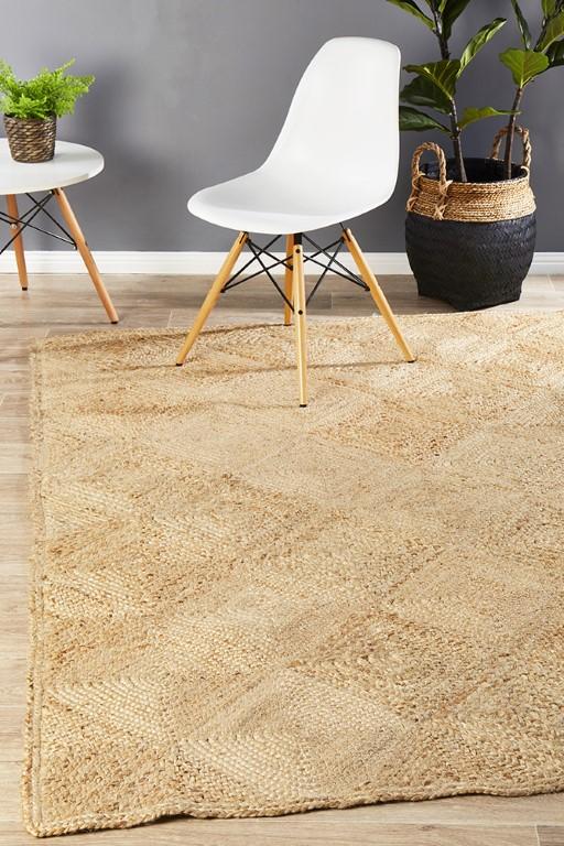 Atrium Hatch Natural Jute RugATR-HAT-NAT-220X150Rugtastic