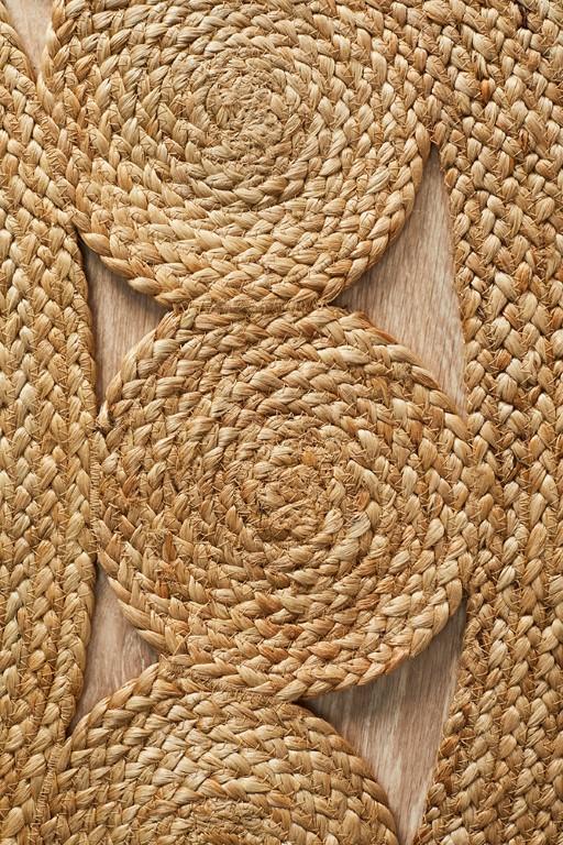 Atrium Round Pilu Natural Jute RugATR-PIL-NAT-120X120Rugtastic