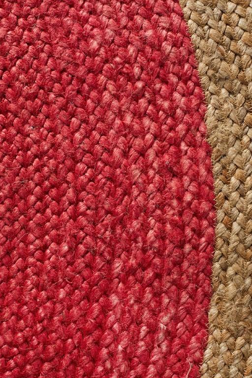 Atrium Round Polo Cherry Red Jute RugATR-POLO-CHE-200X200Rugtastic