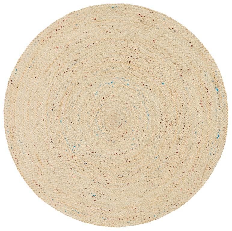 Atrium Round Shiva Bleached Jute RugATR-SHI-BLE-120X120Rugtastic
