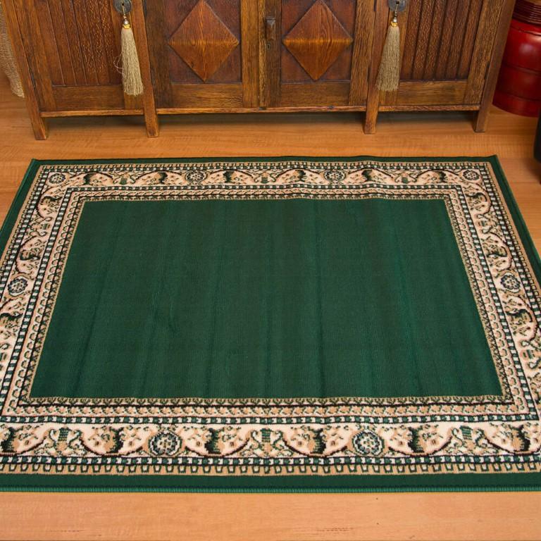 Ally 171012 Green Traditional RugA171012/350Rugtastic