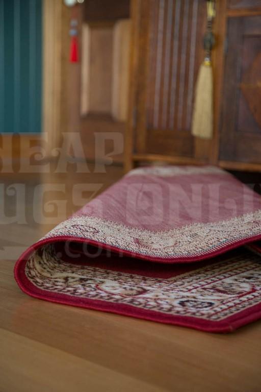 Ally 171012 Red Traditional RugA171012/203Rugtastic
