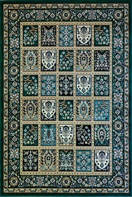 Ally 171036 Green Traditional RugA171036/350Rugtastic