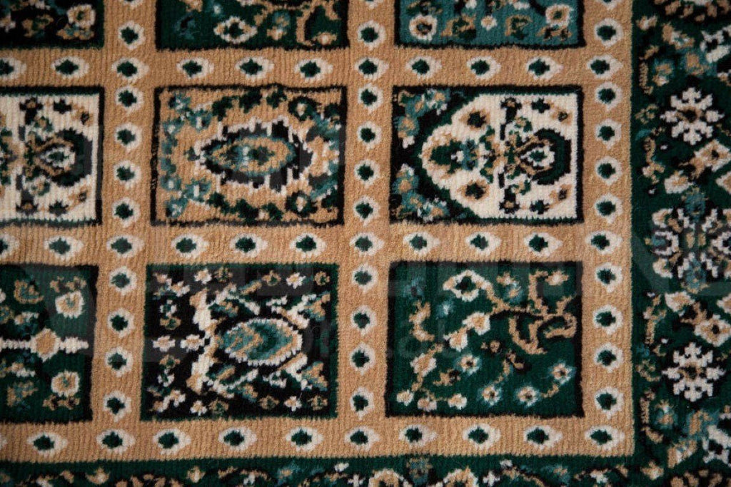 Ally 171036 Green Traditional RugA171036/350Rugtastic