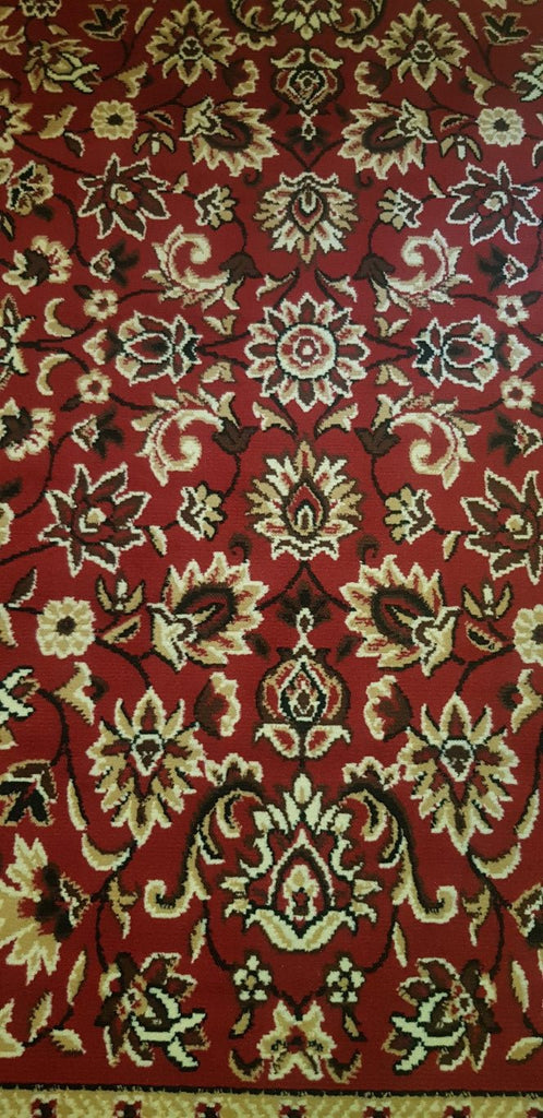 Ally 171127 Red Black Traditional RugA171127/216Rugtastic