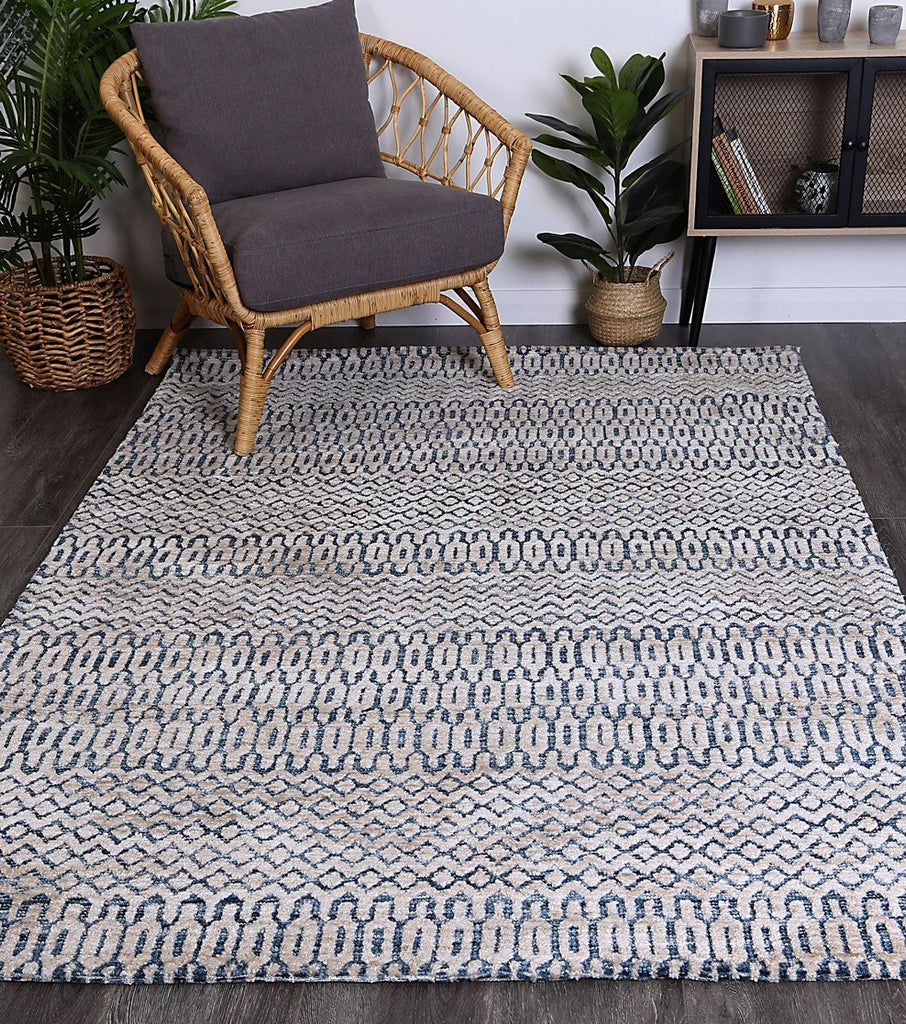 Amanda Camphils Navy RugAMRI160CAMPNAVYRugtastic