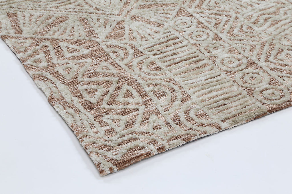 Amanda Rust Flower RugAMRI160NEWBRUSTRugtastic